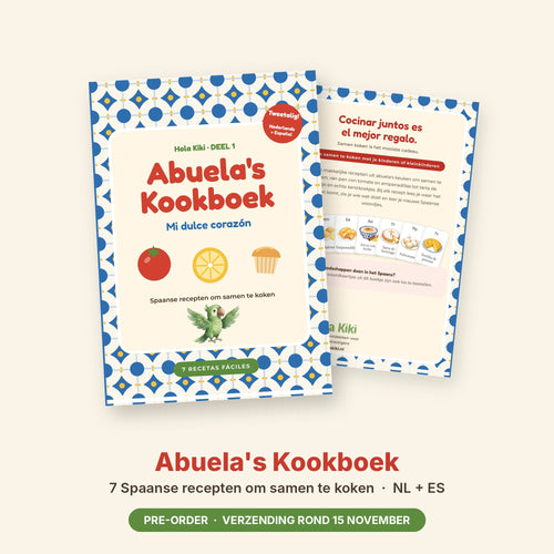 Abuela's Kookboek – Mi dulce corazón, voor- en achterkant